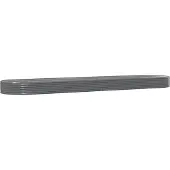 Syfax Hochbeet Verzinkter Stahl 600x140x36 cm Grau
