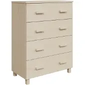 Syfax Sideboard HAMAR Honigbraun 79x40x103,5 cm Massivholz Kiefer