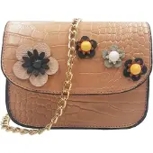 HARAHU Handtasche CA-11214 - Braun für Damen KP11214