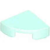 LEGO 1x1 Fliesen Rundecke 25269 - 250 Stück Helles Aqua