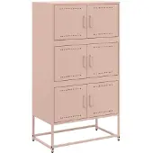 Syfax Sideboard Rosa 68,5x38,5x123,5 cm Stahl