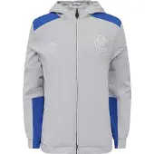 Umbro - "Pro Training" Jacke, wasserfest für Kinder, Packable UO2672 (158) (Mikrochip/Marineblau)
