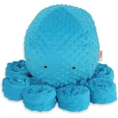 Bobono Großes Kuscheltier Oktopus XXL - türkis