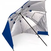 Sonstiges Sonnenschirm mit Seitenteilen Strand UV-Schutz Strandschirm Gartenschirm