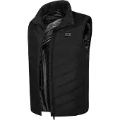 Ribbon - "Eskimo" Weste Wattiert für Herren/Damen Uni RW10412 (XL) (Schwarz)