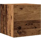 Syfax TV-Wandschrank Altholz-Optik 30,5x30x30 cm