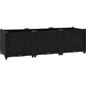 Syfax Hochbeet 120x40x38 cm Polypropylen