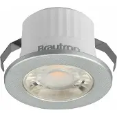Mundotec LED Einbauspot Minispot 3 Watt | silber | IP54 | warmweiß (3000 K)