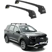 TURTLE DACHTRÄGER AIR-2 , Schwarz CHERY TIGGO 7 PRO 2020 - 2024 (SUV)