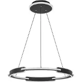 Rabalux 72229 Pendelleuchten Sindri LED 45 Metall Kunststoff schwarz