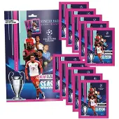Topps - Champions League 2023/24 - Sammelsticker - 1 Starterpack + 10 Tüten