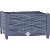 Syfax Hochbeet 40x40x23 cm Polypropylen
