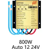 OEM MPPT Wind Controller, 800W Leistung, wasserdichtes IP68-Design, 800W Auto 12V 24V-a
