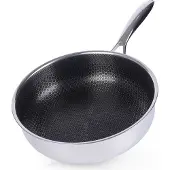 Artemis Orion Antihaft-Stahlbratpfanne, groß, tief, Cookcell Hybrid, 26 cm