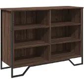 Syfax Sideboard Braun Eichen-Optik 101x35,5x74,5 cm Holzwerkstoff