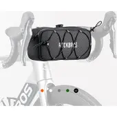 RockBros Road to Sky Fahrrad Lenkertasche Selbstentworfene Wasserabweisend Tasche Schwarz