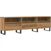 Syfax TV-Schrank Artisan-Eiche 150x30x44,5 cm Holzwerkstoff