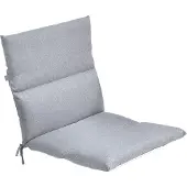HOME DELUXE Gartenstuhlauflage SEDERA Grau - 10er Set | Gartenstuhlauflage, Stuhlauflage, Sitzpolster