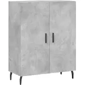 Syfax Sideboard Betongrau 69,5x34x90 cm Holzwerkstoff