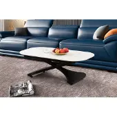 AEA Couchtisch Design Tische Säulen Tische Luxus Wohnzimmer Möbel 140x80 Hotel