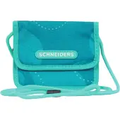 Schneiders Brustbeutel Geldbörse Neck Pouch Aqua Love türkis