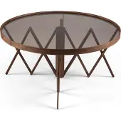 AEA Wohnzimmer Couchtisch Rund Tisch Designer Einrichtung Luxus Möbel