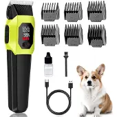 INF Professionelle Tierhaarschneidemaschine mit Keramikklingen, USB Aufladbar
