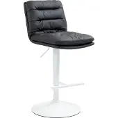 CLP Barhocker Damar Kunstleder chrom - grau