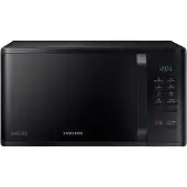 Samsung Mikrowelle MG23K3513AK, 23L, Grill, 800W, Keramik-Emaille-Innenraum, Schwarz