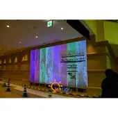 AEA Wandpaneel LED Wasserwand Wasser Wände Wasser Blasen Wand Waterwall 400x250cm