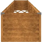 Syfax Garten-Hochbeet 482 x 50 x 36 cm Cortenstahl
