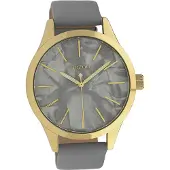 Oozoo Damen Armbanduhr grau Muster Timepieces Textilarmband D2UOC10071