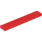 LEGO 1x6 Fliesen 6636 - 50 Stück Rot