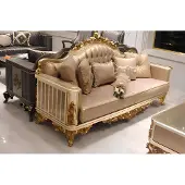 AEA Sofagarnitur 3311 Sitzer Chesterfield Stoff Textil Klassischer Stil Gruppe
