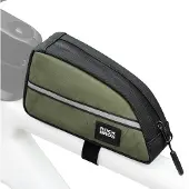 RockBros Fahrrad Nylon Rahmentasche Verlängerte Dreieckstasche für Klapprad/Faltrad 0,8L Armeegrün