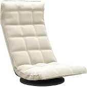 Syfax Bodenstuhl Drehbar Creme Samt