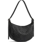 Sonstiges Schwarze Geflochtene Damen Handtasche Crossbody Bag Schultertasche