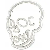 Forever Light Neon PLEXI LED-Leuchte SKULL weiß – FPNE07X