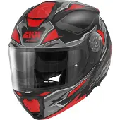 Givi Modular Helm X27 Sector Mattschwarz Titanrot größe XXL