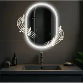 CLP Badspiegel Karishma, Set-Inhalt:mit Bluetooth