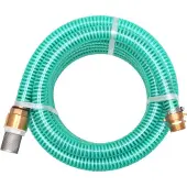 Syfax Saugschlauch mit Messing-Anschlüssen 7 m 25 mm Grün