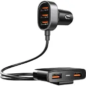 JOYROOM JR-CL03, Auto, Zigarettenanzünder, 1,5 m, Schwarz