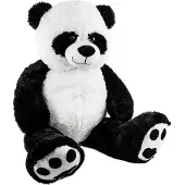 Ed Brubaker XXL Panda 100 cm groß Stofftier Plüschtier Kuscheltier Teddybär
