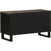 Syfax TV-Schrank 80x33x46 cm Massivholz Mango