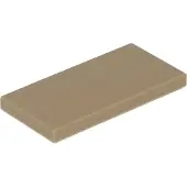 LEGO 25 Stück , Teil Nr. 87079 in Dunkel Beige