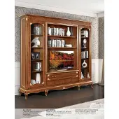 AEA Fernseh Schrank Anbauwand Wohnwand tv Schrankwand Massivholz Modern Echtholz