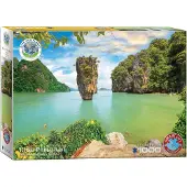 Empireposter Thailand - Khao Phing Kan - 1000 Teile Puzzle - Format 68x48 cm