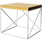 AEA Beistell Tisch Couchtisch Echtes Holz Massive Möbel Eiche 55x55cm Tische