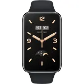 Xiaomi Smart Band 7 Pro - Aktivitätsmesser mit Band - TPU - schwarz - Handgelenkgröße: 130-205 mm - Anzeige 3.9 cm (1.64")