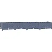 Syfax Hochbeet 160x40x23 cm Polypropylen